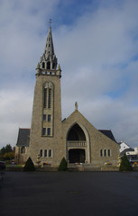 Fototapeta na wymiar L'église de Rieux