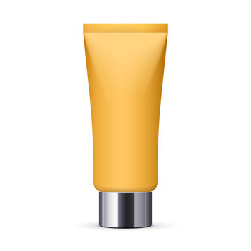 recommend clip art: Yellow Long Clean Tube Of Cream