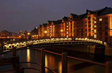 Fototapeta na wymiar Speicherstadt Hamburg