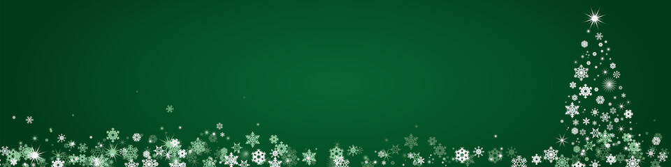 Weihnachtsbaum - Schneeflocken - 95288980