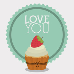 love you card design 