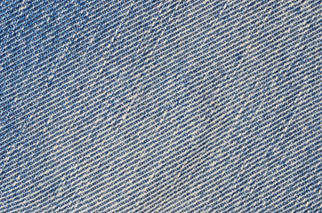 Close-up of texture jeans fabric cloth textile background