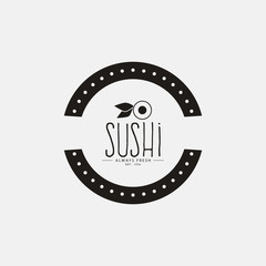 Sweet Sushi Label