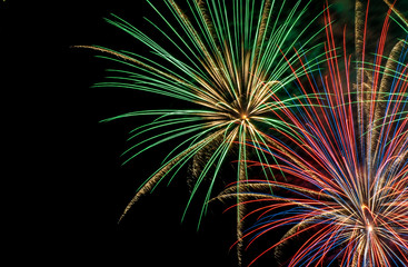 Sumida River Firework Festival at Tokyo, Japan