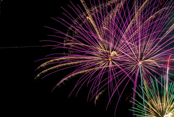 Sumida River Firework Festival at Tokyo, Japan