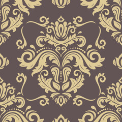 Damask Seamless Vector Pattern