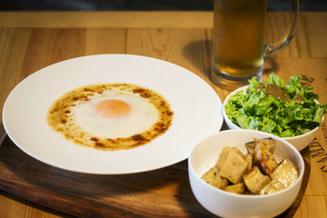 northern france local specialty dish the welsh