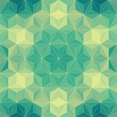 Abstract Triangle Pattern