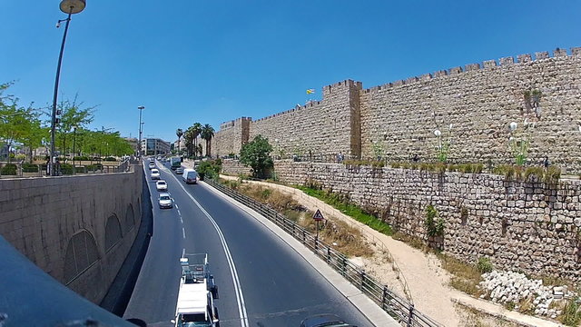 The old city walls/Old city of Jerusalem, Israel.
