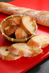 和が漂うフランスパン.