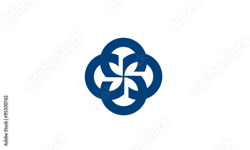 " star circle decoration abstract logo" Stock image and royalty-free