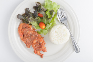 Prawn with Rice
