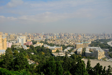 Fototapeta na wymiar The city, Baku, Azerbaijan