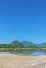 Swamp area at pranburi, Wetland of Khao Sam Roi Yot National Par