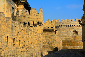 Old city wall, Baku, Azerbaijan