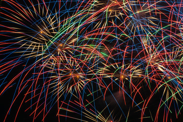 Sumida River Firework Festival at Tokyo, Japan