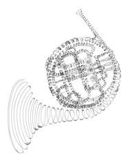 cor d'harmonie à pistons