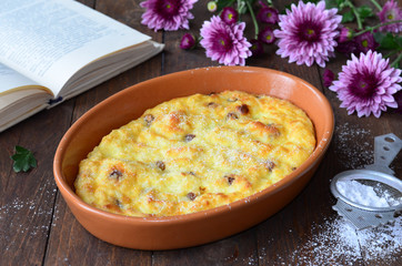 Baked Pudding, Traditional English Rice Pudding