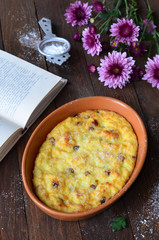 Baked Pudding, Traditional English Rice Pudding