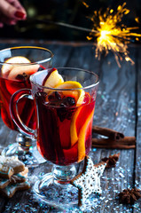 spices and mulled wine