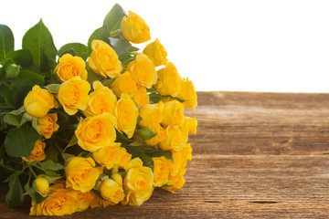 bouquet of fresh roses