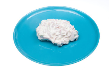 Portion Fleischsalat