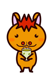 ティータイムの動物シリーズ