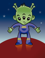 niño extraterrestre