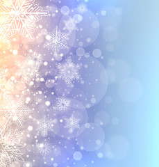Winter elegant background