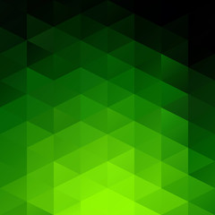 Green Grid Mosaic Background, Creative Design Templates