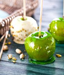 kandierte apfel