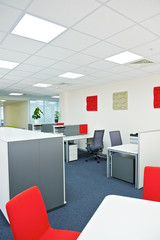New ideas of modern office interior.