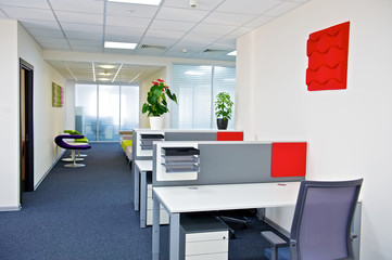 New ideas of modern office interior.