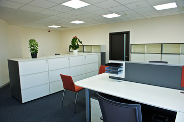 New ideas of modern office interior.
