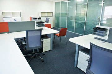 New ideas of modern office interior.
