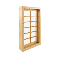 Fototapeta premium wooden window frame