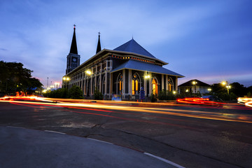 Obraz premium Catholic Church Chanthaburi province , thailand .