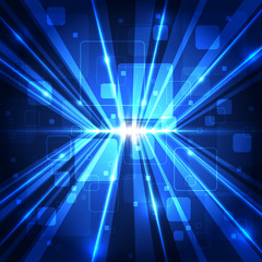 abstract future communication technology, illustration background