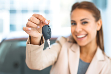 Creative concept for car rental