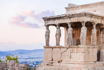 Peel and stick wall murals Athens Detail of Erechtheion in Acropolis of Athens, Greece
