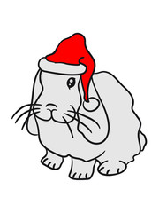 Weihnachtshase cap christmas sweet cute