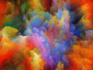 Obraz na płótnie Canvas Energy of Color