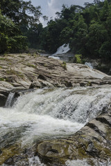 Chamang Waterfall, Bentong, Malaysia - Nature beauty water fall at Bentong, Pahang