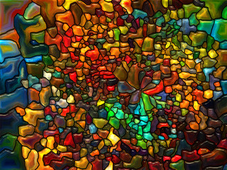 Illusions of Stained Glass