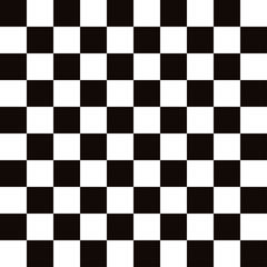 Fototapeta premium Chess board black with white stylish background