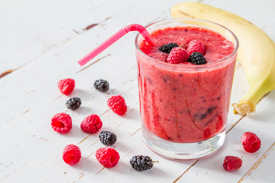 Rasberry Smoothie Ingredients