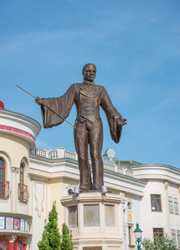Statue of Basilio Calafati - Prater, Vienna, Austria