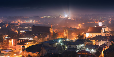Evening at Vilnius