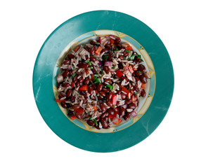 Arroz con Frijoles Negro
