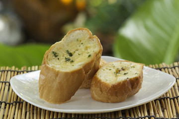 Slice of Garlic bread